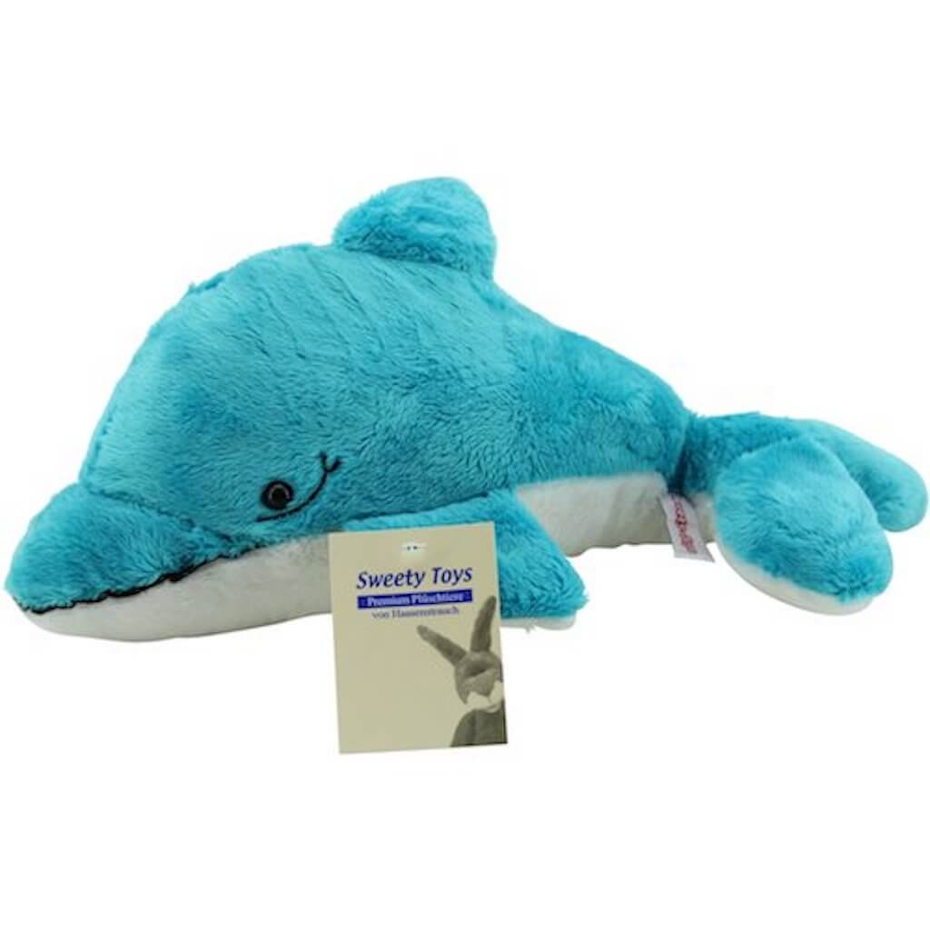 sweety toys kuscheltier delfin türkis plüschtier stofftier kuschelweich - in verschiedenen größen verfügbar 50cm