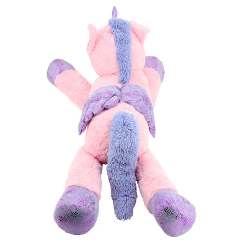 sweety toys 8049 xxl einhorn plüschtier kuscheltier 130 cm rosa