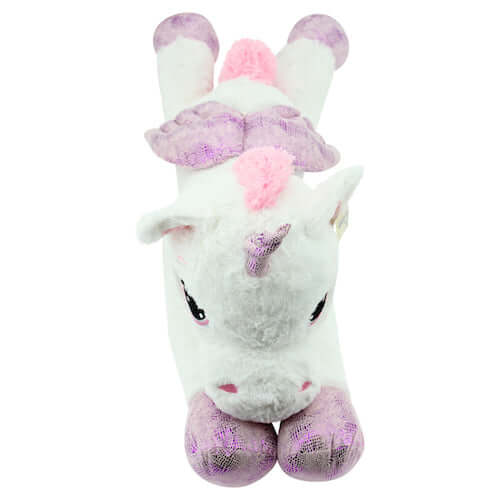 sweety toys 8056 xxl einhorn plüschtier kuscheltier 130 cm weiss