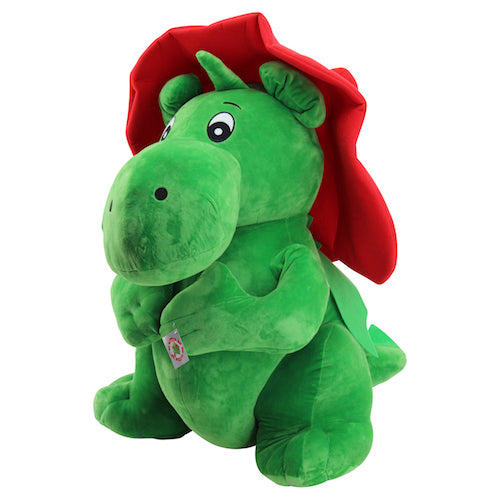 sweety toys 8100 drache xxl riesen plüschtier grisu feuerwehr maskottchen plüsch ca. 90 cm