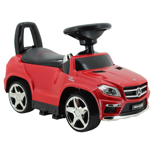 sweety toys 8131 mercedes gl 63 amg lauflernfahrzeug rutschauto kinderauto auto spielzeugauto kinderfahrzeug mit mp3 port-verschiedenen sound und lichteffekten- akku - rot