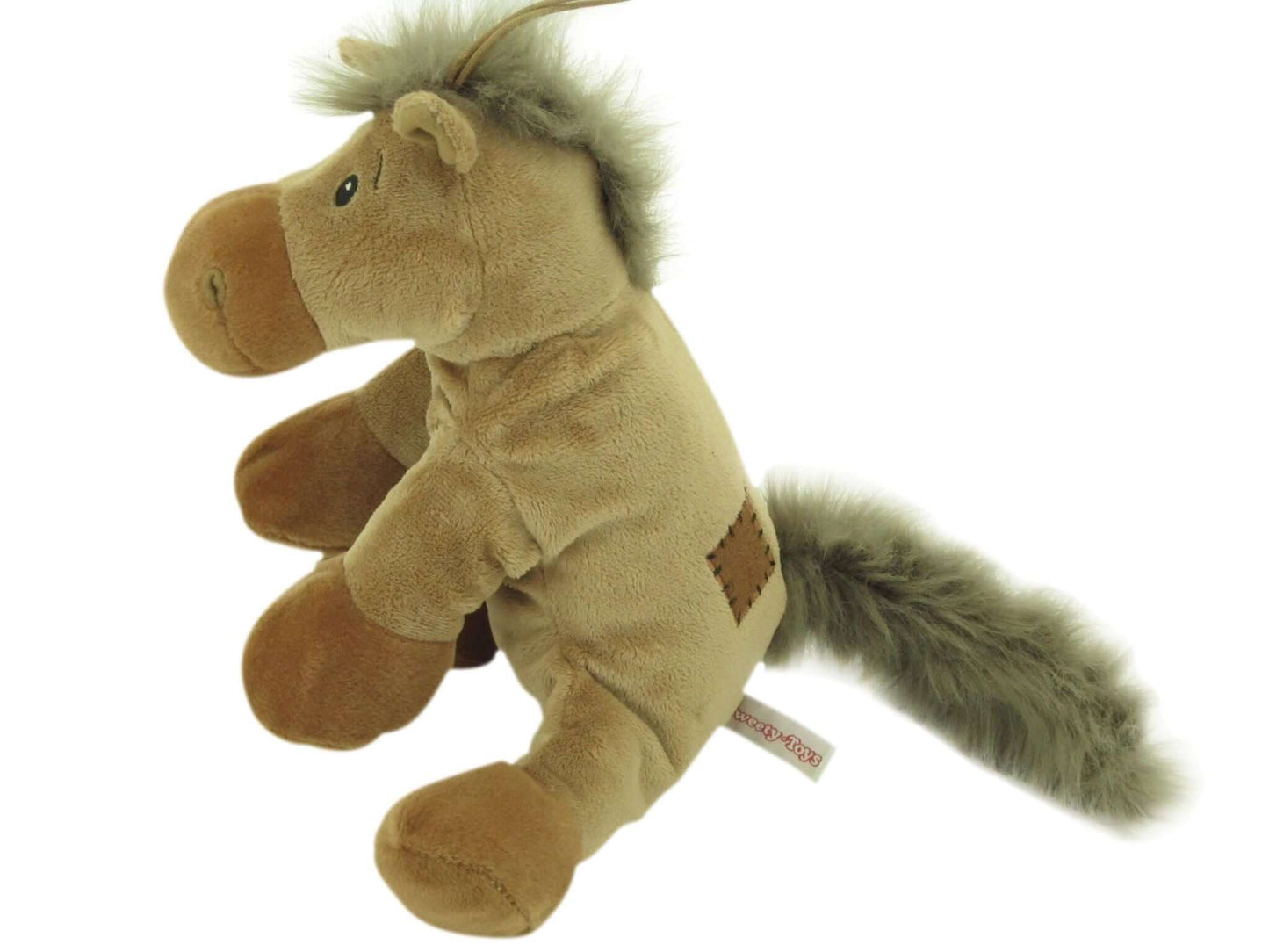 sweety toys plüschpferd herbert 30 cm mit flicken