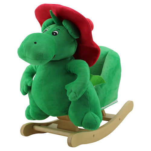 sweety toys 9053 grisu schaukeltier schaukelstuhl drache feuerwehrmaskottchen