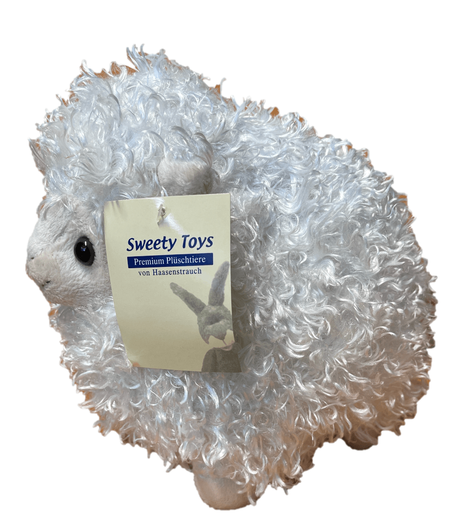 sweety toys 13487 schaf lämmie teddybär kuscheltiere plüschtier 20 cm plüsch weiss