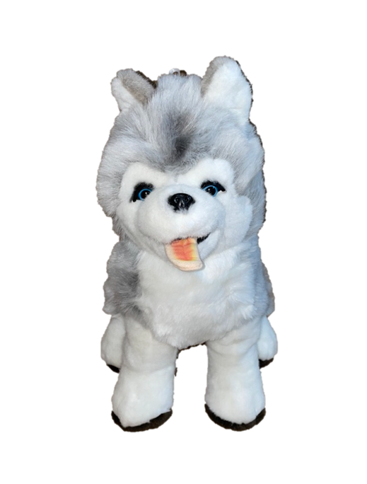 sweety toys 5673 plüschhund husky grau 45cm kuschelhund plüschtier hund