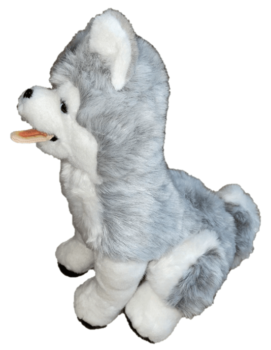 sweety toys 5673 plüschhund husky grau 45cm kuschelhund plüschtier hund