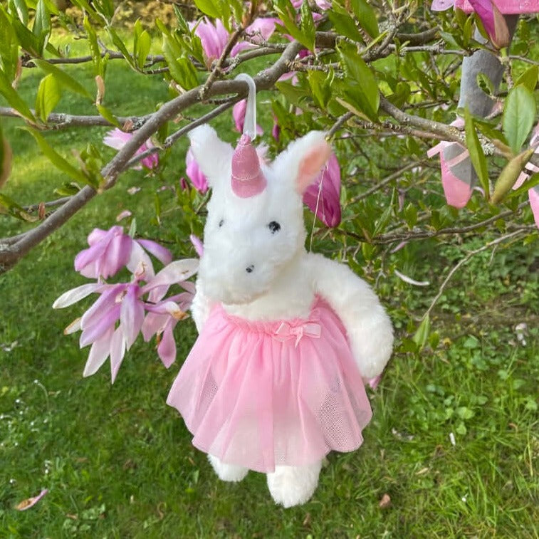 sweety toys 13401 einhorn stoffpuppe softpuppe ballerina fee plüschtier prinzessin 30 cm