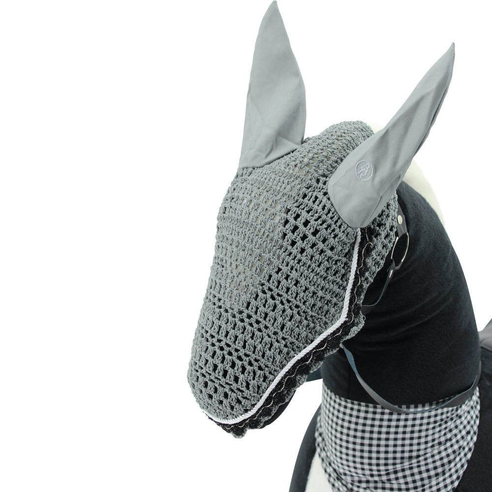 sweety toys 13937 plüsch stehpferd sicherheit stabiles robustes xxl riesenpferd höhe 125 cm reitpferd mit stahlunterbau schwarz mit fliegenmaske