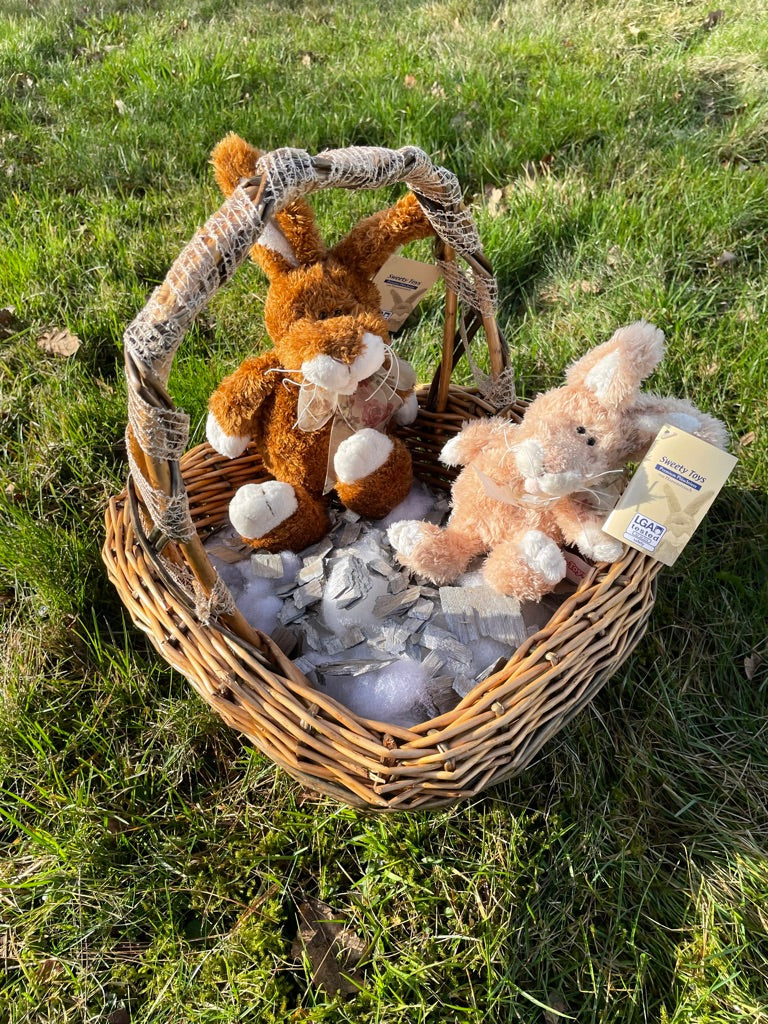 sweety toys 10110 hase braun plüsch plüschhase osterhase moppel - mehrere größen verfügbar