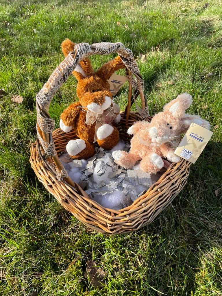 sweety toys 70722 hase beige plüsch plüschhase osterhase moppel - mehrere größen verfügbar