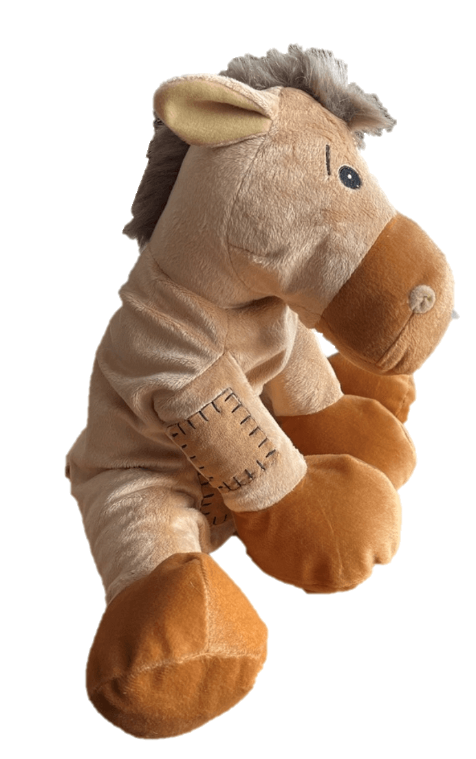 sweety toys plüschpferd herbert 40 cm mit flicken