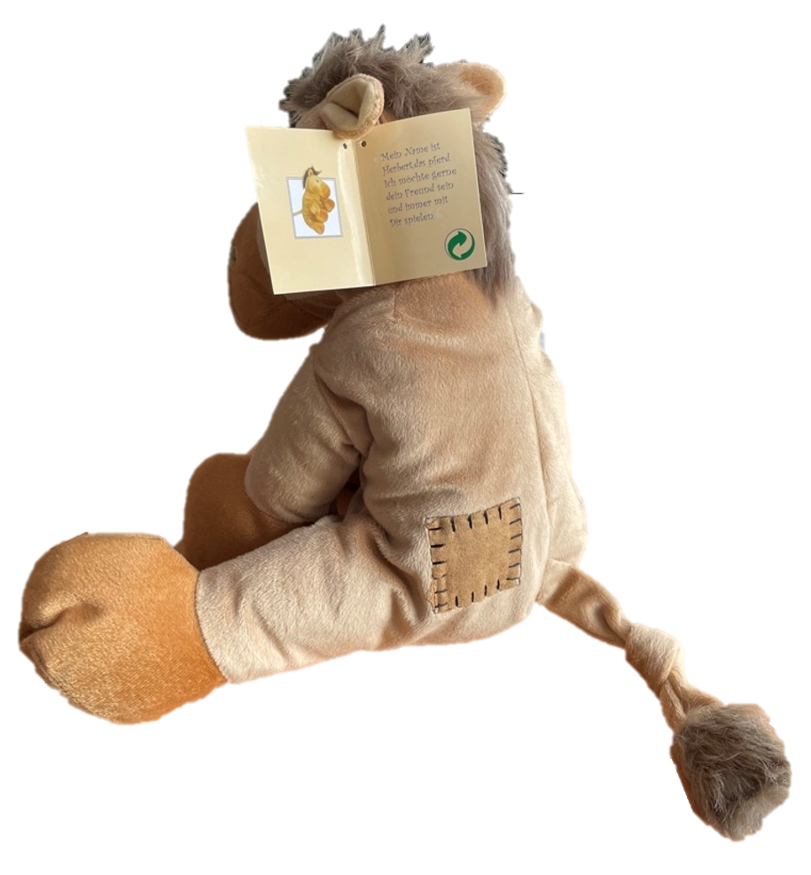 sweety toys plüschpferd herbert 40 cm mit flicken