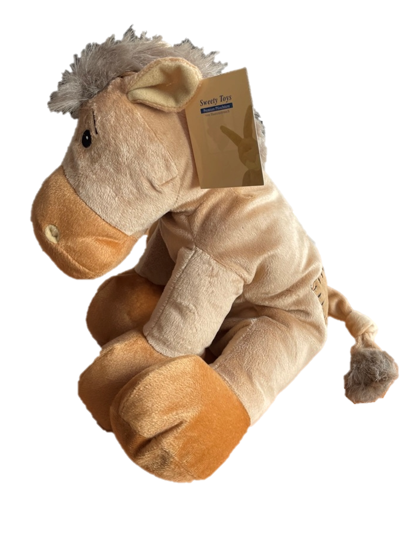 sweety toys plüschpferd herbert 40 cm mit flicken