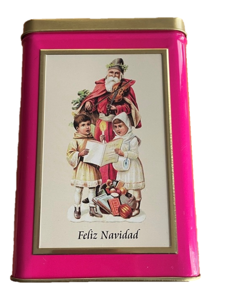sweety toys geschenkset 11759 stoffpuppe softpuppe fee 30 cm silber mit geschenkdose, weihnachtsgeschenkdose dose pink