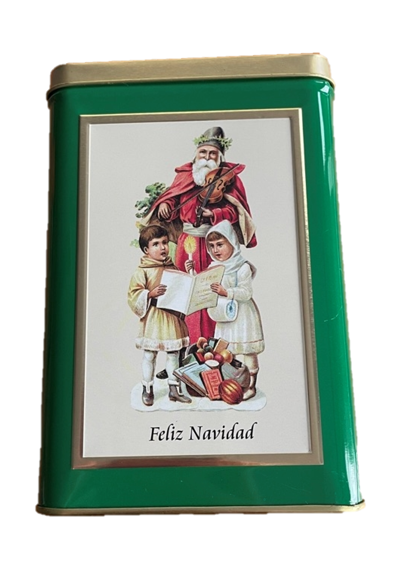 weihnachtsdose, geschenkdose in verschiedenen farben 15,5cm x 10cm x 10cm