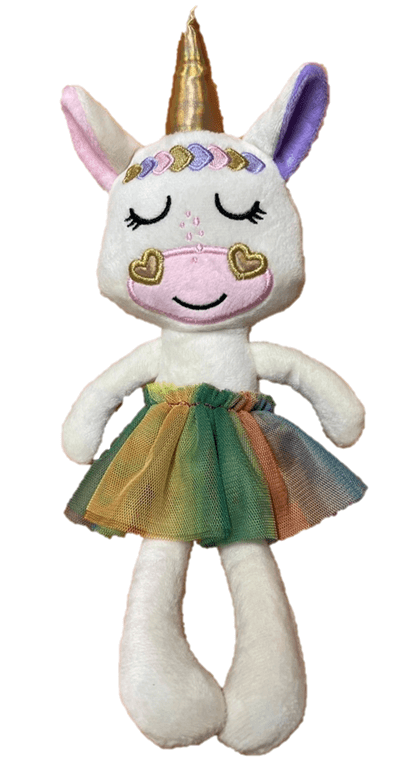 sweety toys 13388 einhorn stoffpuppe softpuppe ballerina fee plüschtier prinzessin 30 cm