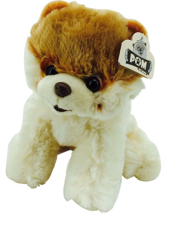 pomeranian plüschhund namens pom kuscheltier plüschtier super-süß, softweich größe 27 cm