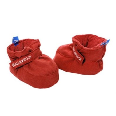 wallaboo babyschuh, 6 bis 12 monate, in verschiedenen farben, baby schuhe, baby krabbelschuhe rot