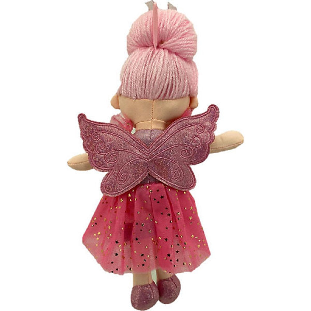Sweety Toys Stoffpuppen Set 14781 3-teilig – Fee & Ballerina – weich & sicher – Geschenkset für Kinder