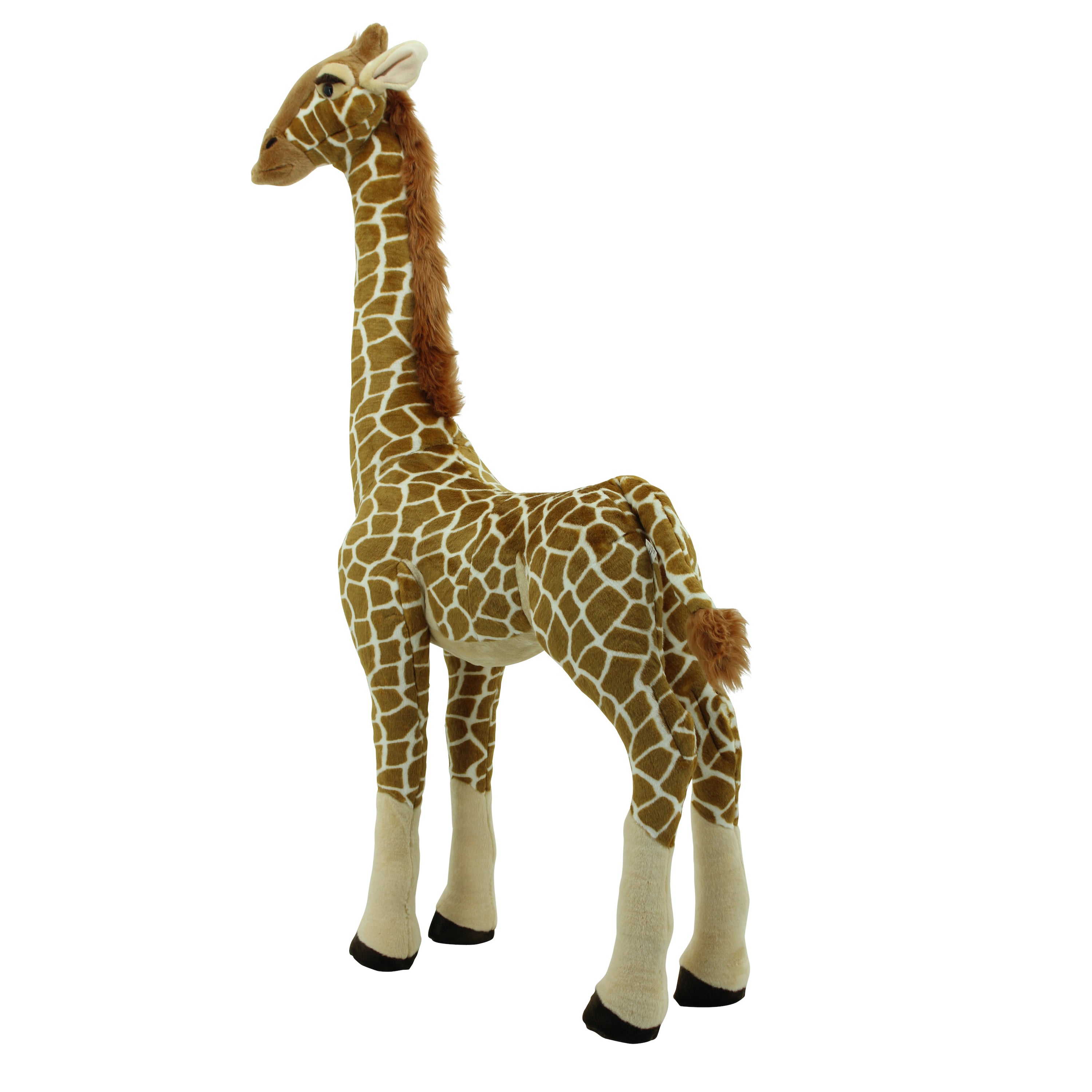 Standing stuffed cheap giraffe