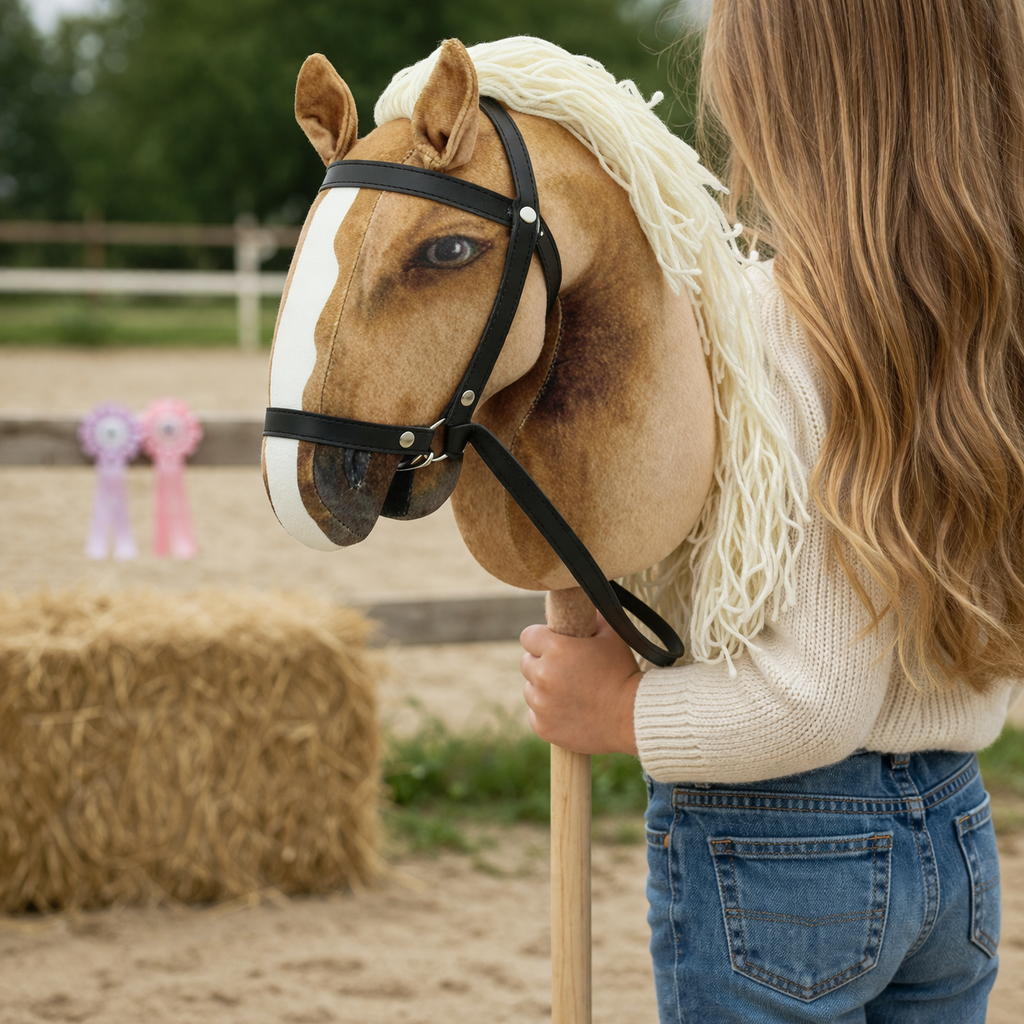 Haasenstrauch Sweety Toys 14248 Hobby Horse Steckenpferd ohne Rollen geeignet für Hobbyhorsing Turniere