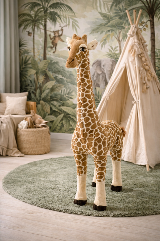 Sweety Toys Premium Edition 13661 Spielzeug Giraffe Greta die Giraffe zum Reiten Stehtier Standtier