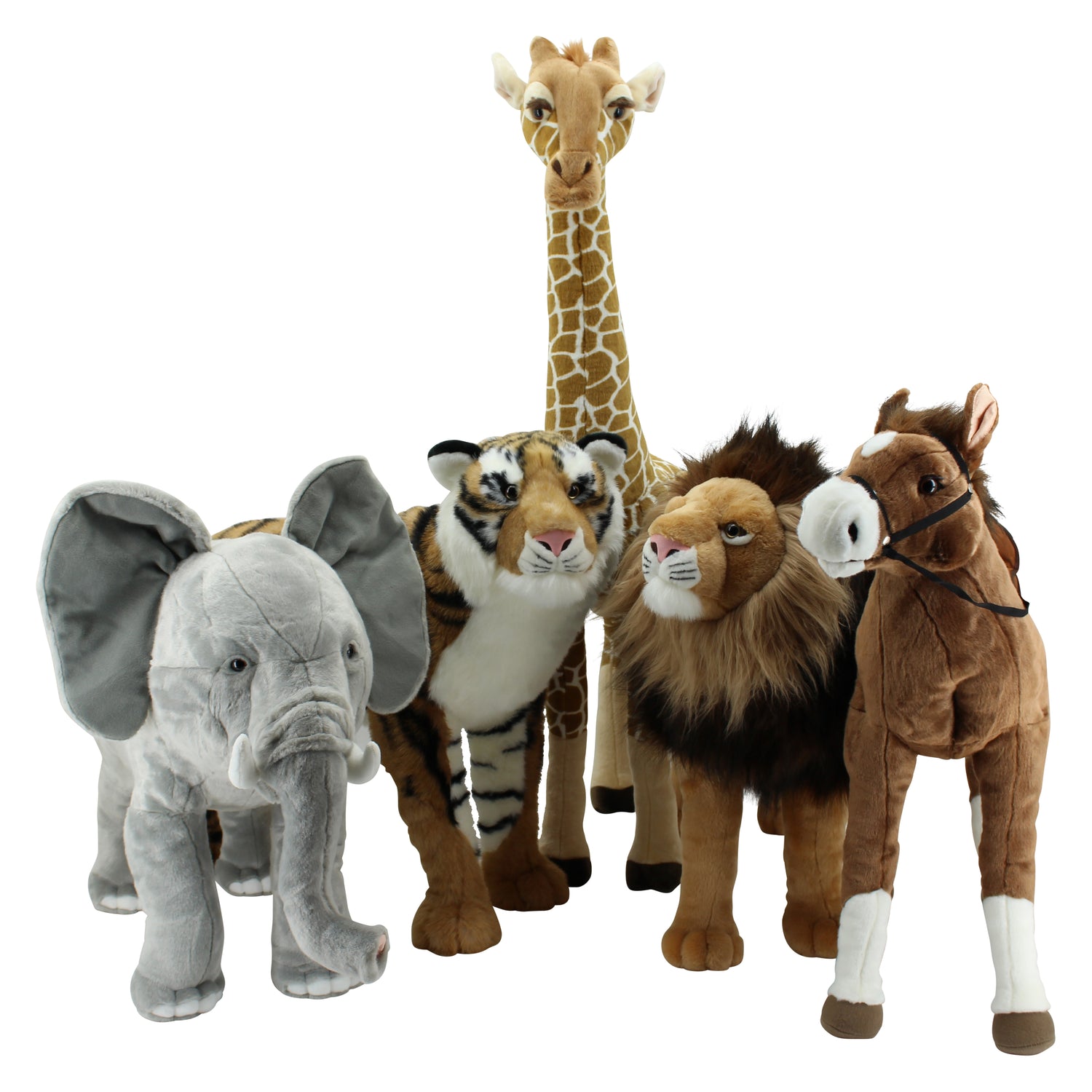 Peluche pour enfants Mignon Zebra Animal Marionnette à main Parent-enfant  Jouet