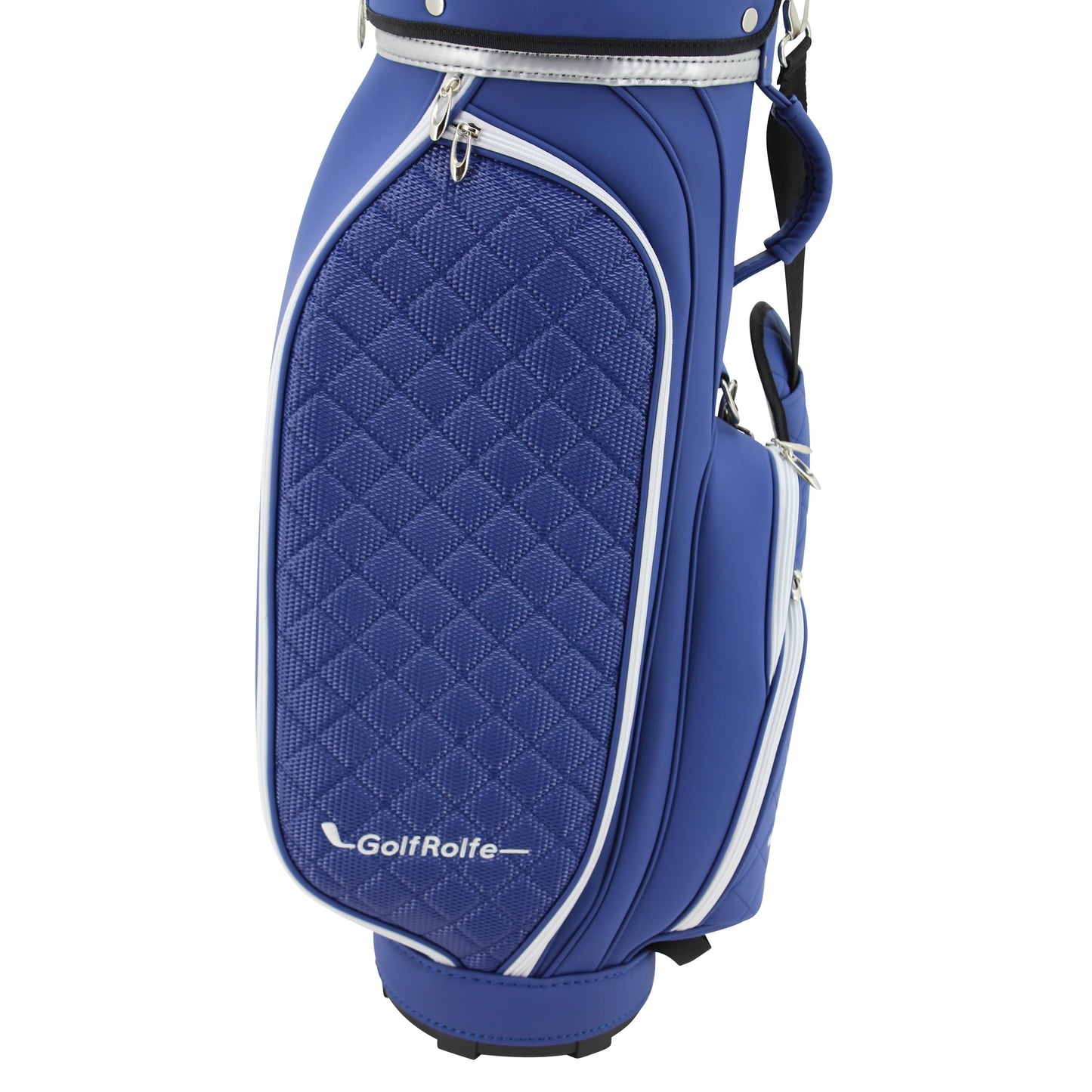 GolfRolfe 14293 Golfbag blau - Design Golftasche Caddybag Sporttasche Cartbag