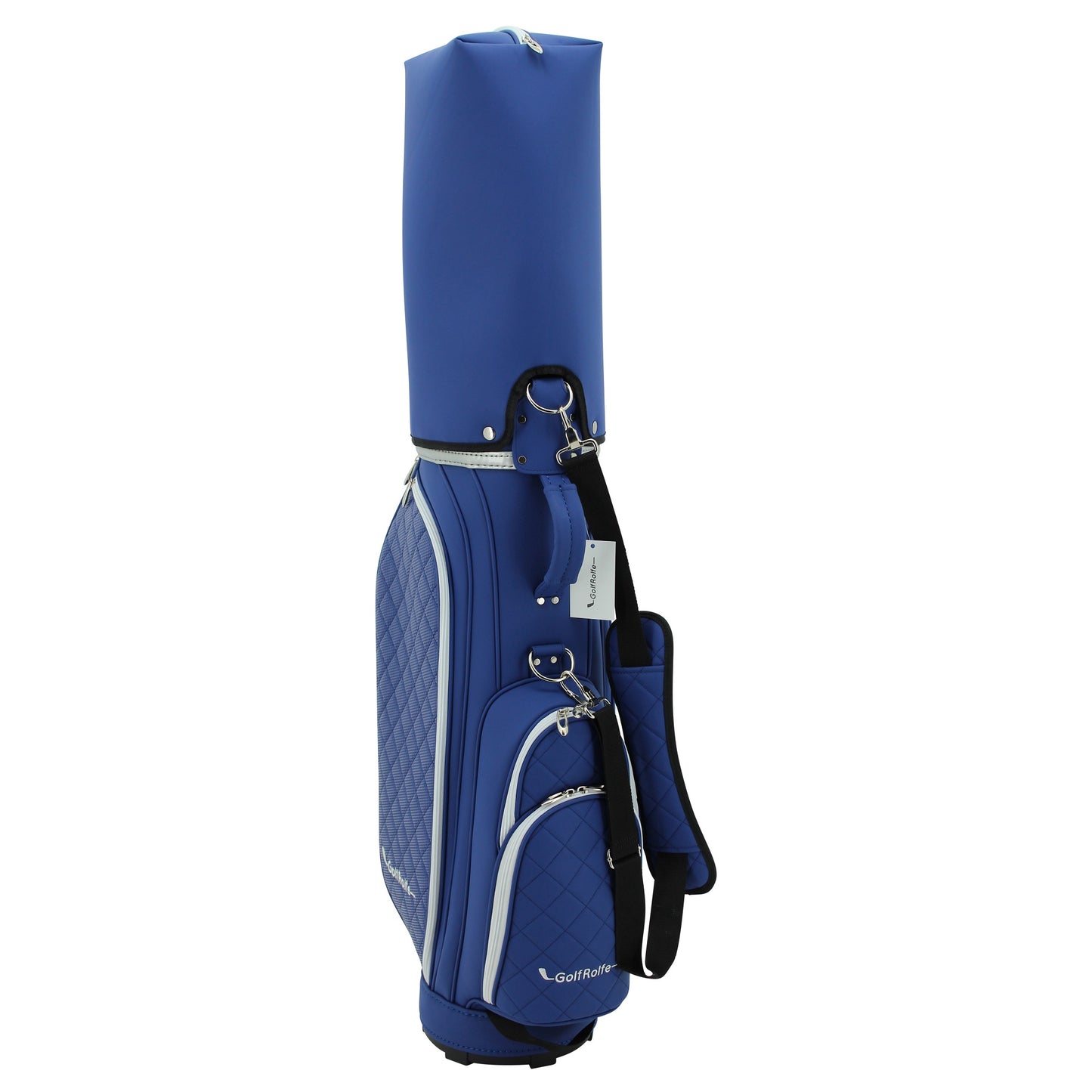 GolfRolfe 14293 Golfbag blau - Design Golftasche Caddybag Sporttasche Cartbag