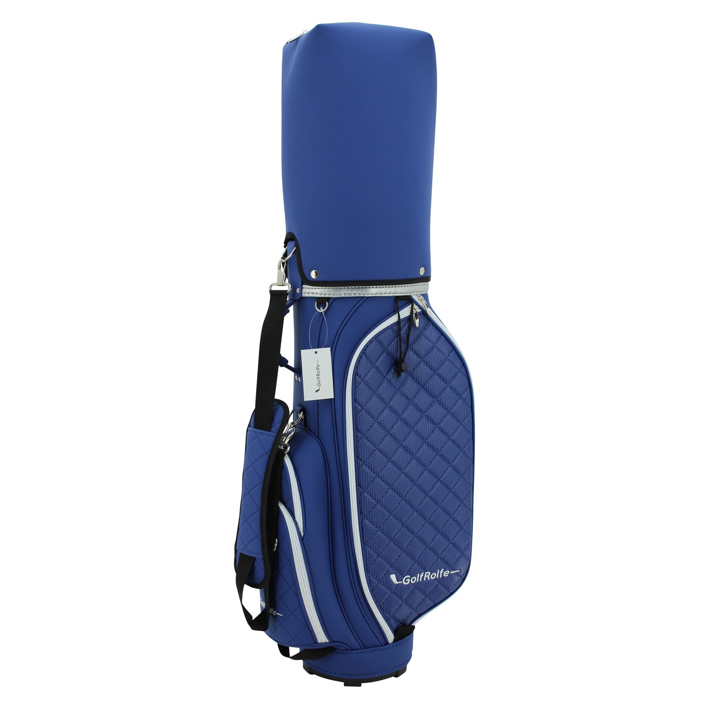 GolfRolfe 14293 Golfbag blau - Design Golftasche Caddybag Sporttasche Cartbag