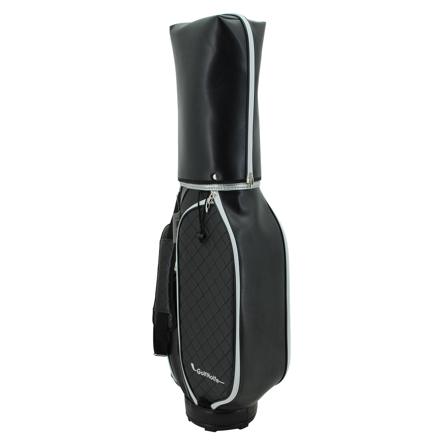 GolfRolfe 14286 Golfbag schwarz - Design Golftasche Caddybag Sporttasche Cartbag