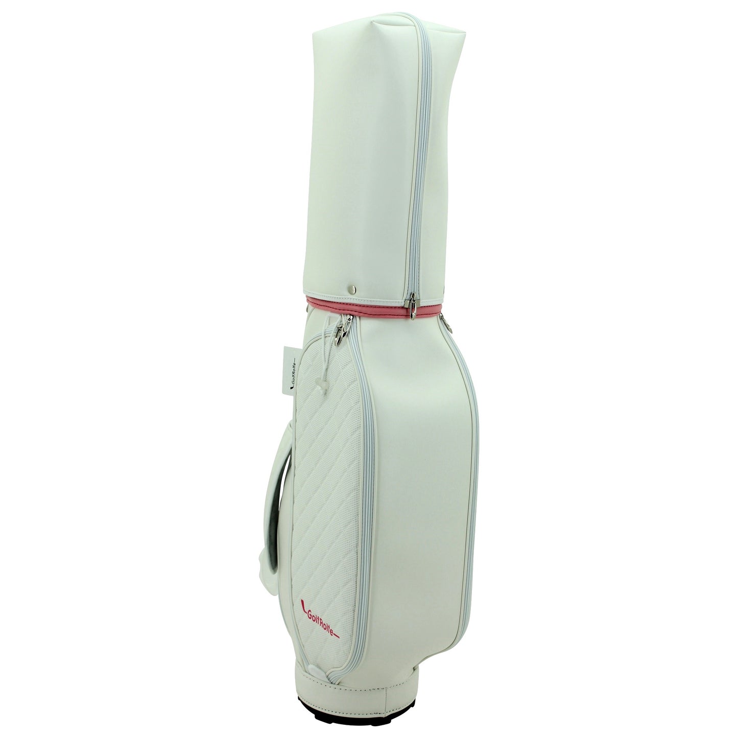 GolfRolfe 14279 Golfbag weiß - Design Golftasche Caddybag Sporttasche Cartbag