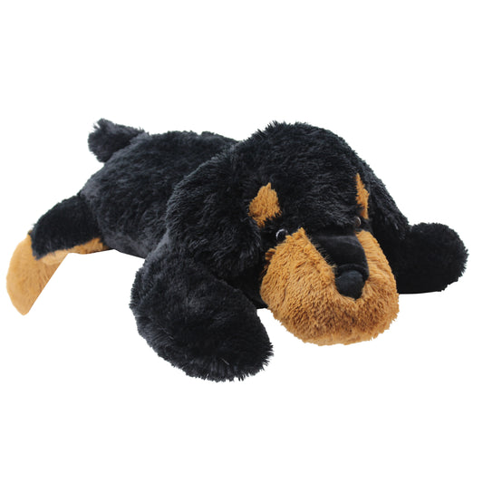 
Sweety Toys 5512 XXL gigantische Rottweiler pluche hond - ca. 80 cm hoog - knuffelige hond teddybeer knuffel pluche pluche beer Sweety-Toys