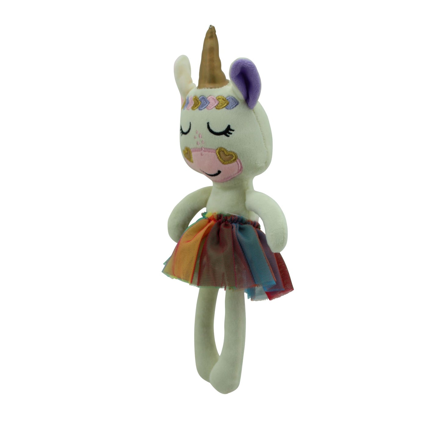 Sweety Toys 13388 poupée peluche licorne ballerine fée princesse 30 cm