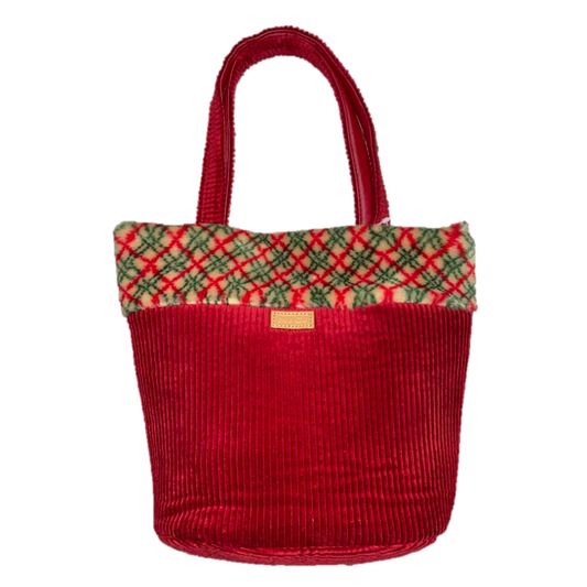 Nici Handtasche in rot, Plüschtasche