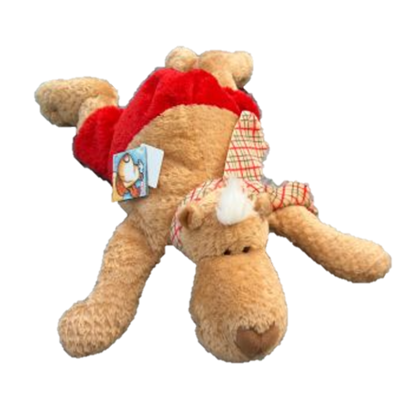 Nici Rudolfo Kuschelbär liegend, ca. 40 cm, Kuscheltier, Plüschtier, Plüsch Bär, Kuschelbär, Geschenkidee