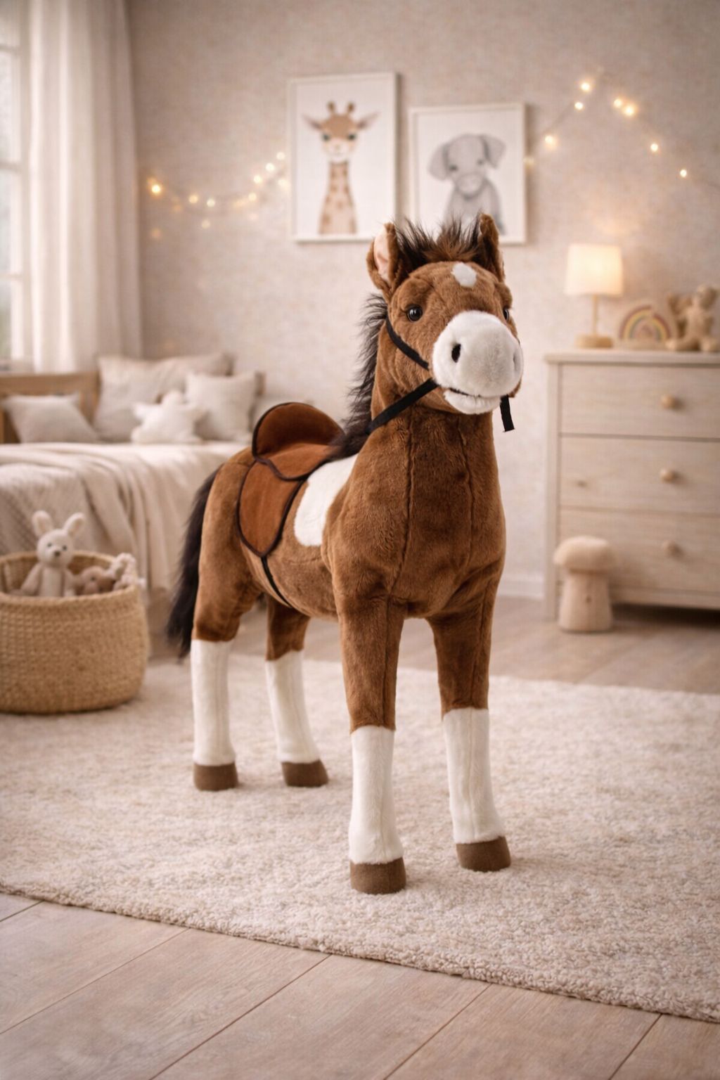 Sweety Toys Premium Edition 13692 Spielzeugpferd Polo das Pony Stehpferd Reitpferd