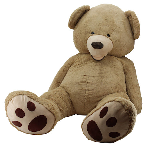 Sweety Toys Ours en peluche géant XXL 90 cm Choco ours en peluche maman  avec bébé 28 cm ours en peluche tout doux