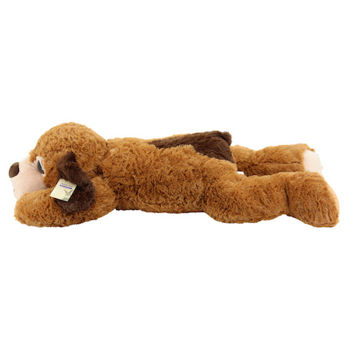 sweety toys 10196 hund benji plüschhund kuschelhund liegend xxl kuscheltier riesen teddy braun 100 cm