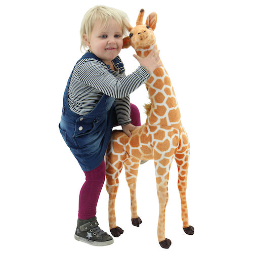 sweety toys 10578 giraffe stehend 89 cm plüsch giraffe plüschtier kuscheltier dekogiraffe