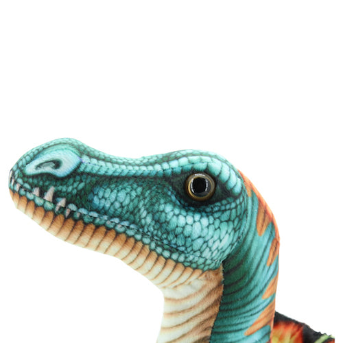 sweety toys 10820 kuscheltier dinosaurier  66 cm blaugrün spinosaurus -dornenechse -