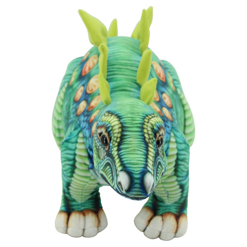 sweety toys 10837 plüsch dinosaurier stoff 55 cm grün stegosaurus - knochenplattenechse-