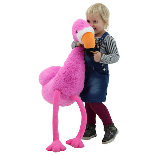 sweety toys 10974 kuscheltier flamingo rosa 100 cm plüschtier stofftier