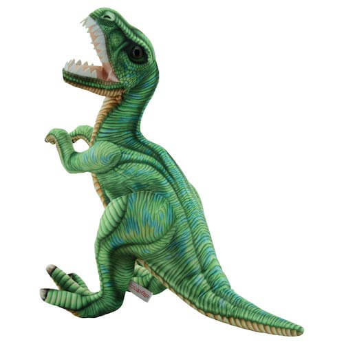 sweety toys 13111 dinosaurier xxl plüsch kuscheltier 80 cm grün tyrannosaurus rex