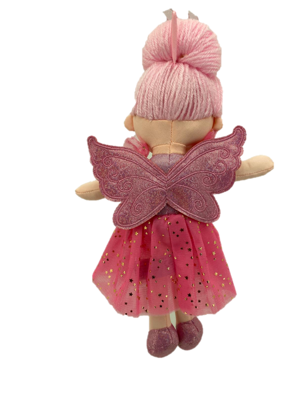 b- ware sweety toys 13241 stoffpuppe fee plüschtier prinzessin 30 cm rosa