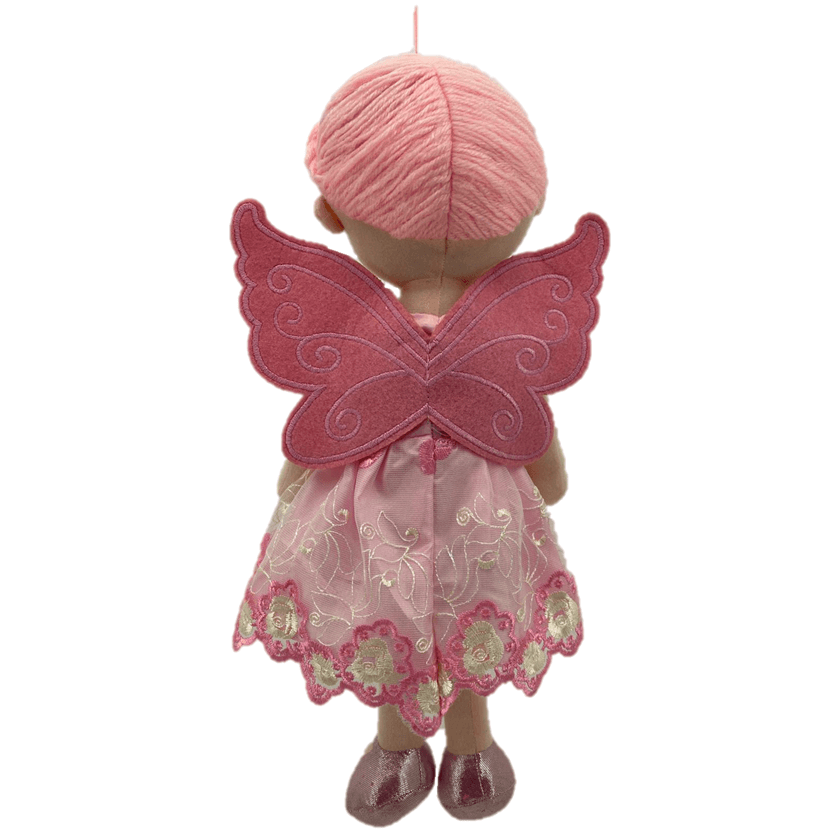 sweety toys 13296 stoffpuppe softpuppe ballerina fee plüschtier prinzessin 40 cm rosa