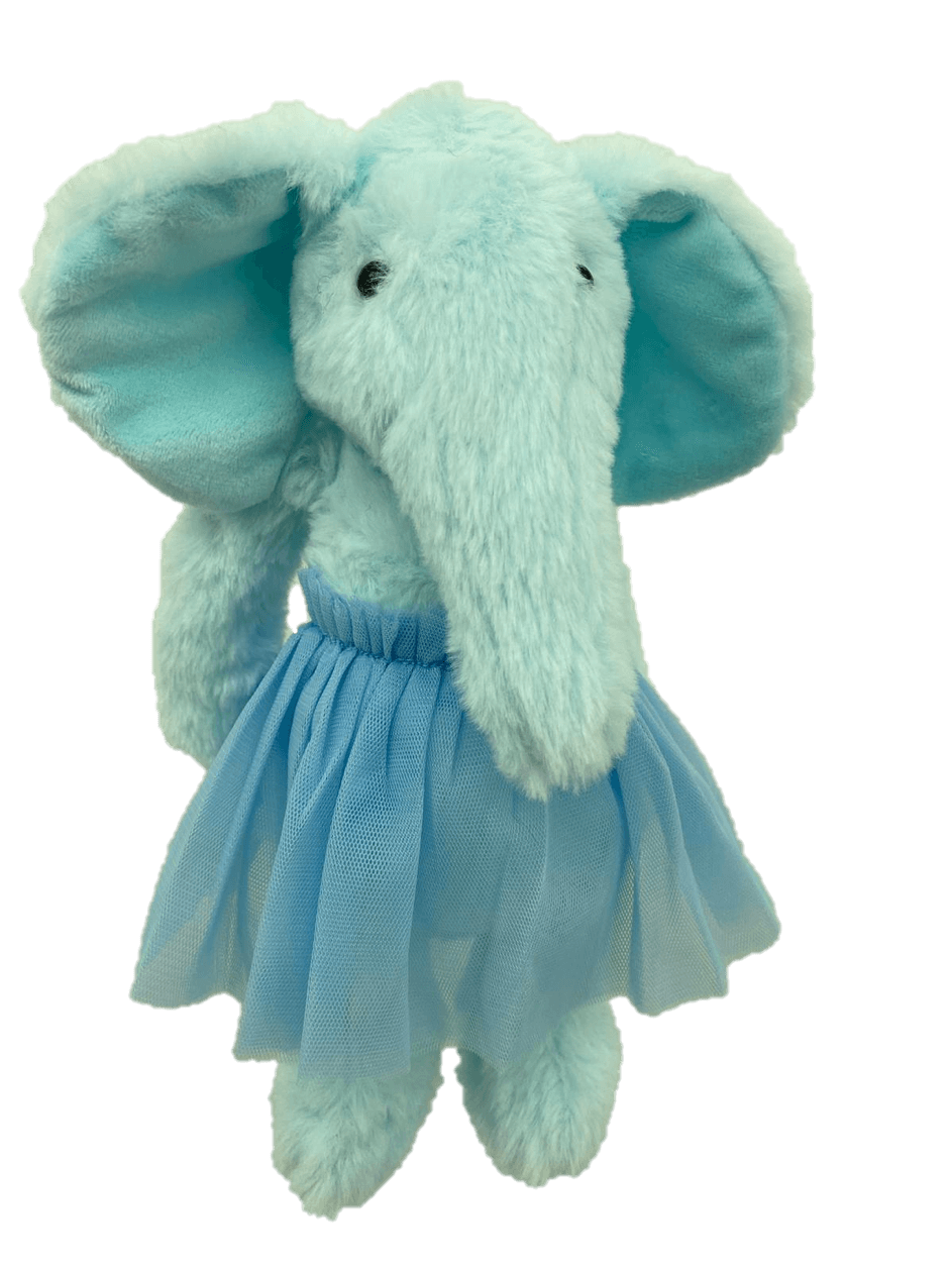 sweety toys 13395 elefant stoffpuppe softpuppe ballerina fee plüschtier kuscheltier prinzessin 30 cm