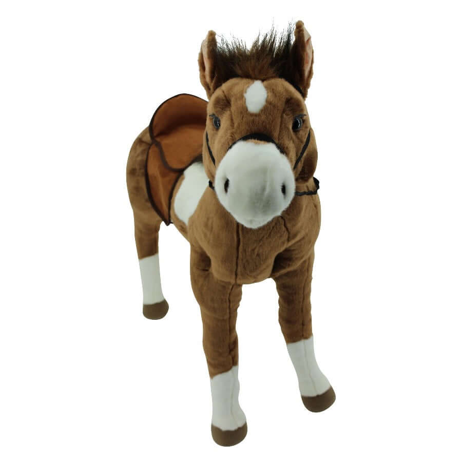 sweety toys premium edition 13692 spielzeugpferd polo das pony stehpferd reitpferd
