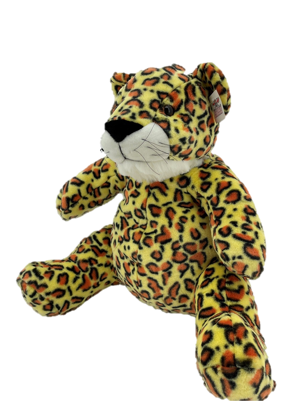sweety toys 1422 plüsch teddy leopard sitzend ca.50 cm teddybär