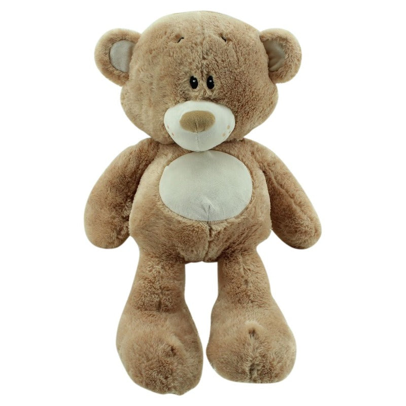sweety toys 2871 schlenkerbär teddybär 75cm - kuschelbär kuscheltier stoffbär stofftier teddy in beige